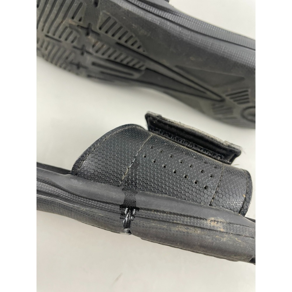 Under armour Sandals Youth Size 5 Black Slip On 4D Foam - Picture 7 of 10